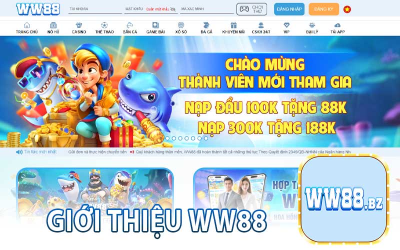 Giới Thiệu Nhà Cái WW88